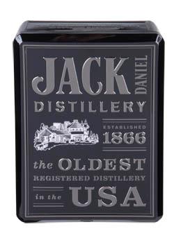 Jack Daniel's Tennessee whiskey 1x700ml + 2 skleničky plech