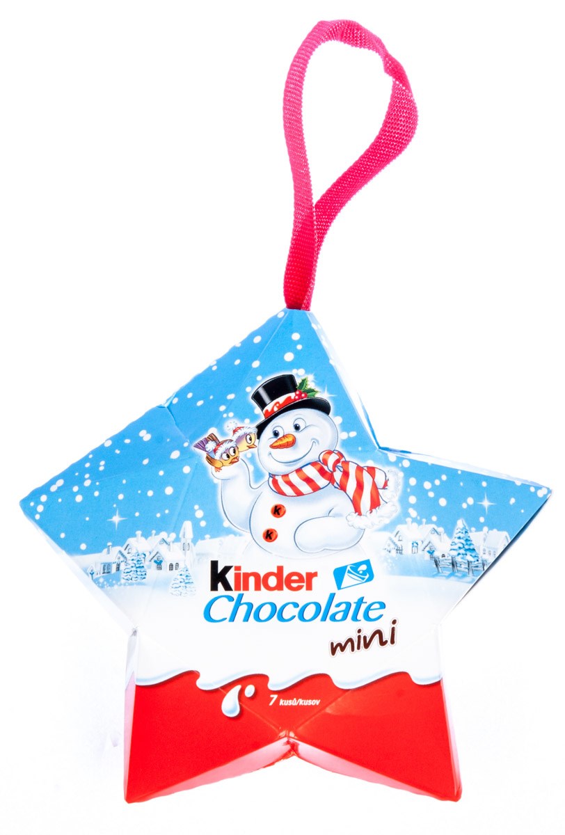 Kinder mini vánoční hvězda 42g