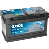 Autobaterie EXIDE Start-Stop EFB, 12V, 75Ah, 730A, EL752