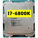 CPU intel i7-6800K 6 jádra 12 vláken 3.4(3.6)GHz 140W 15MB